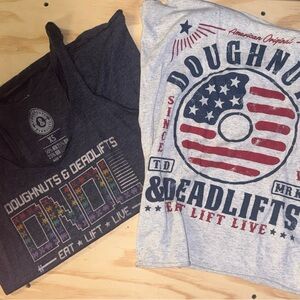 Doughnuts & Deadlifts 3 Shirt Bundle